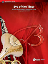 Eye of the Tiger Concert Band sheet music cover Thumbnail